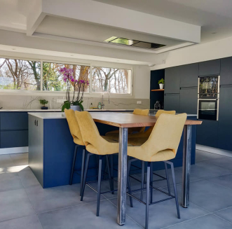 Cuisine anthracite