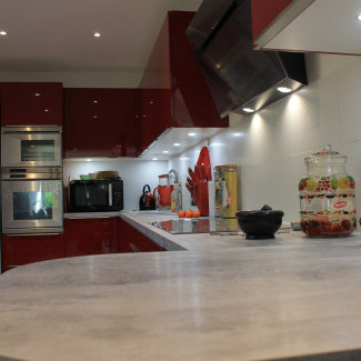 Cuisine rouge