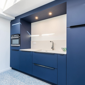 Cuisine bleue 